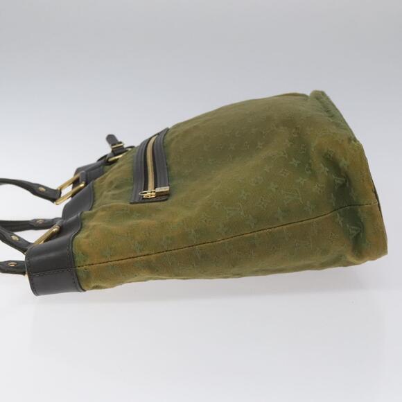 LOUIS VUITTON Monogram Mini Lucille GM Tote Bag Tst Khaki M92681 - Picture 5 of 16